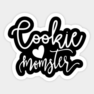 Cute Cookie Momster T shirt Mothers day gift Sticker